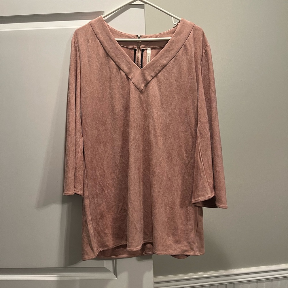 Yahada suede tunic